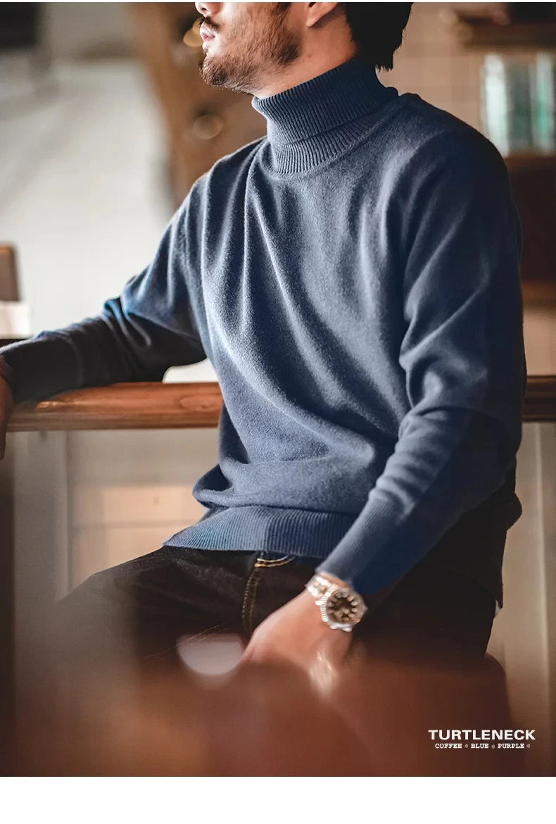 Sweater Men’s Turtleneck Basic
