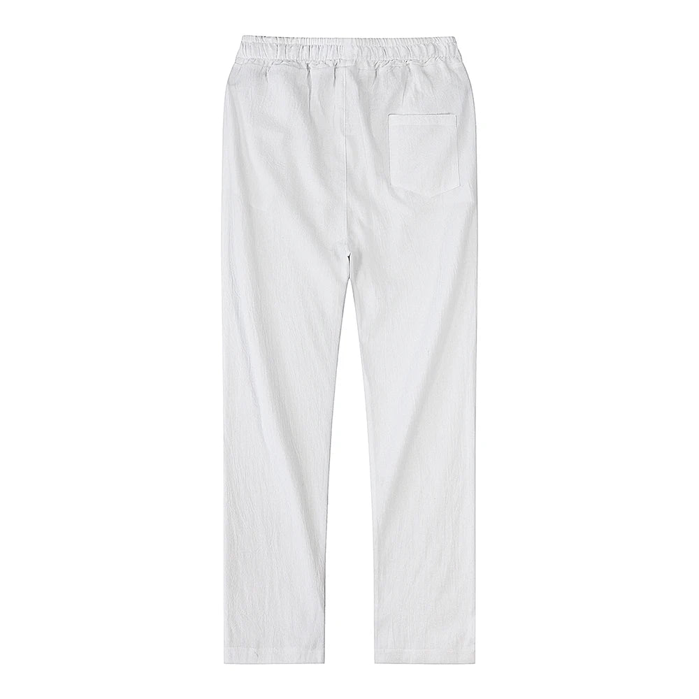 Cotton-Linen Men's Pants