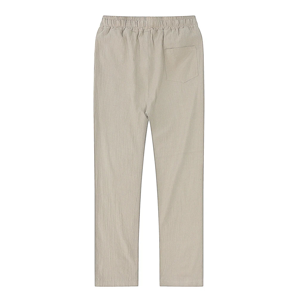 Cotton-Linen Men's Pants