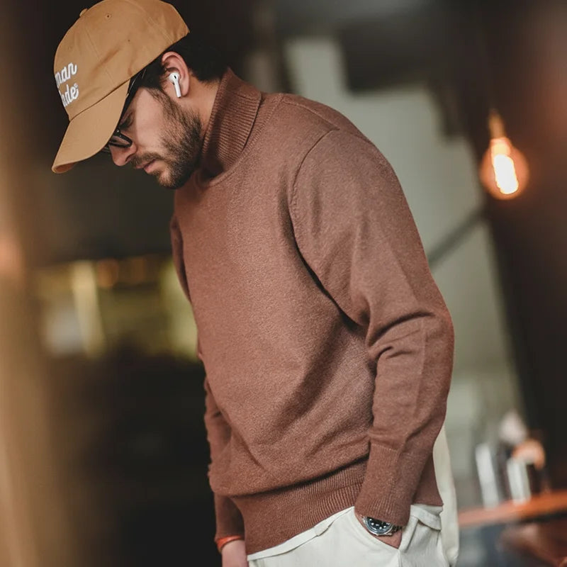 Sweater Men’s Turtleneck Basic