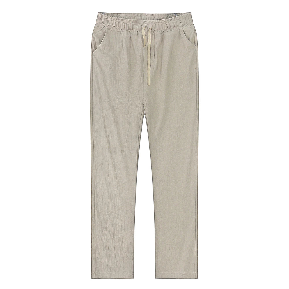 Cotton-Linen Men's Pants