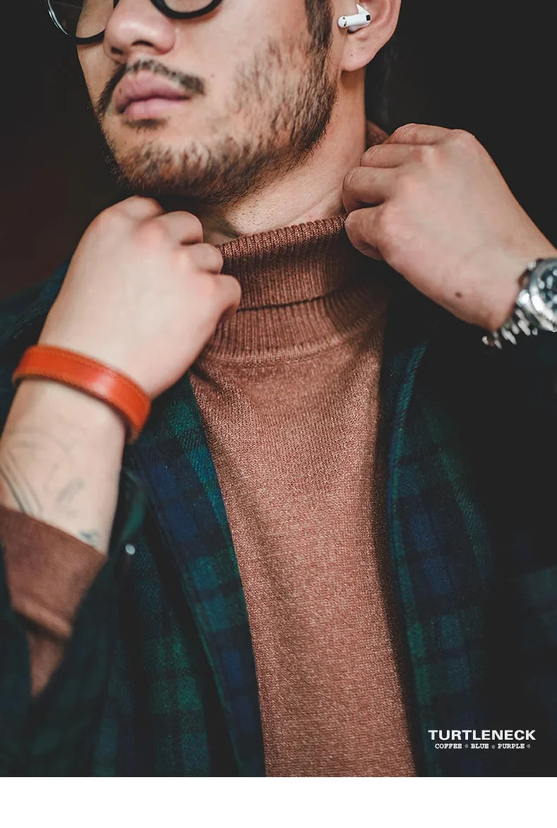 Sweater Men’s Turtleneck Basic