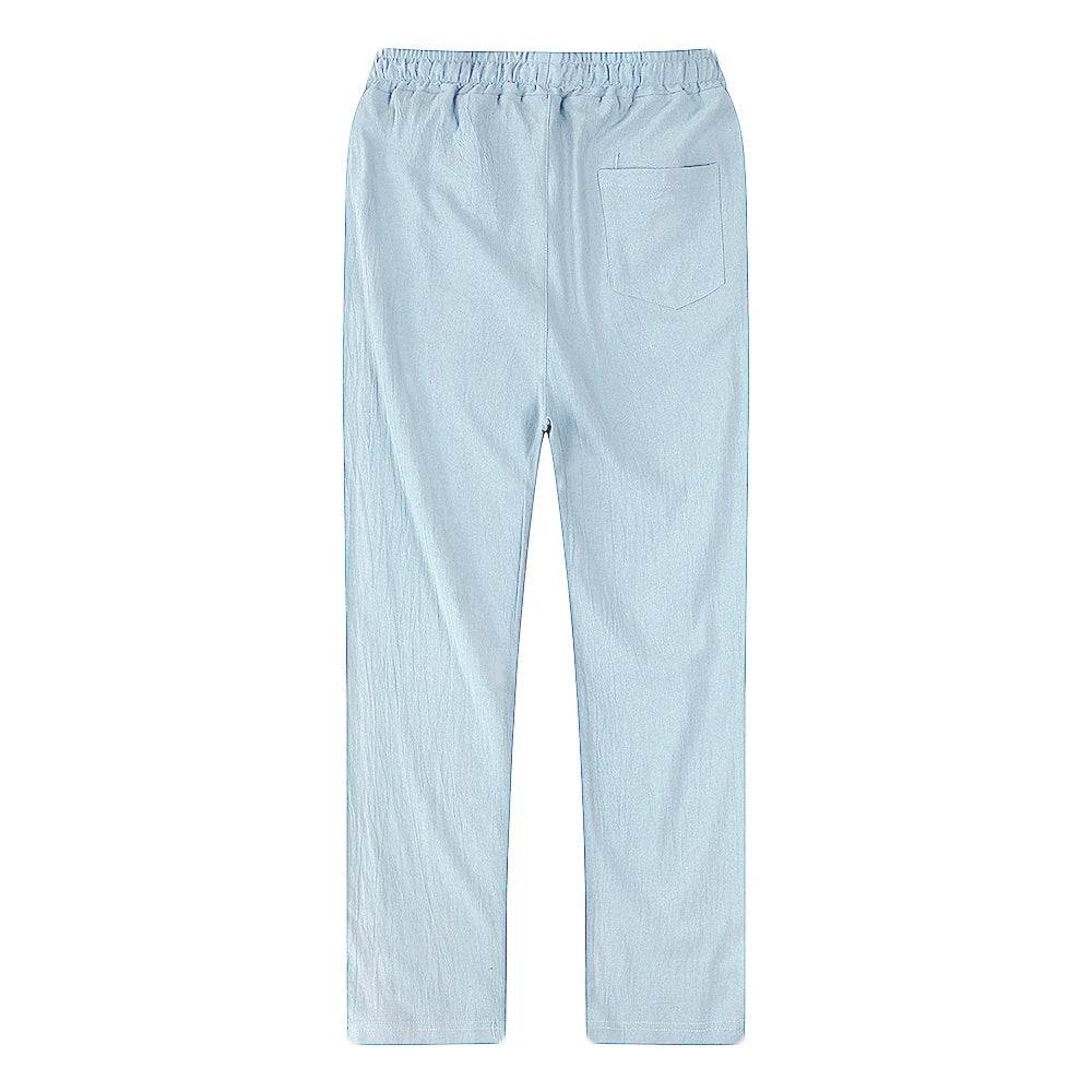 Cotton-Linen Men's Pants
