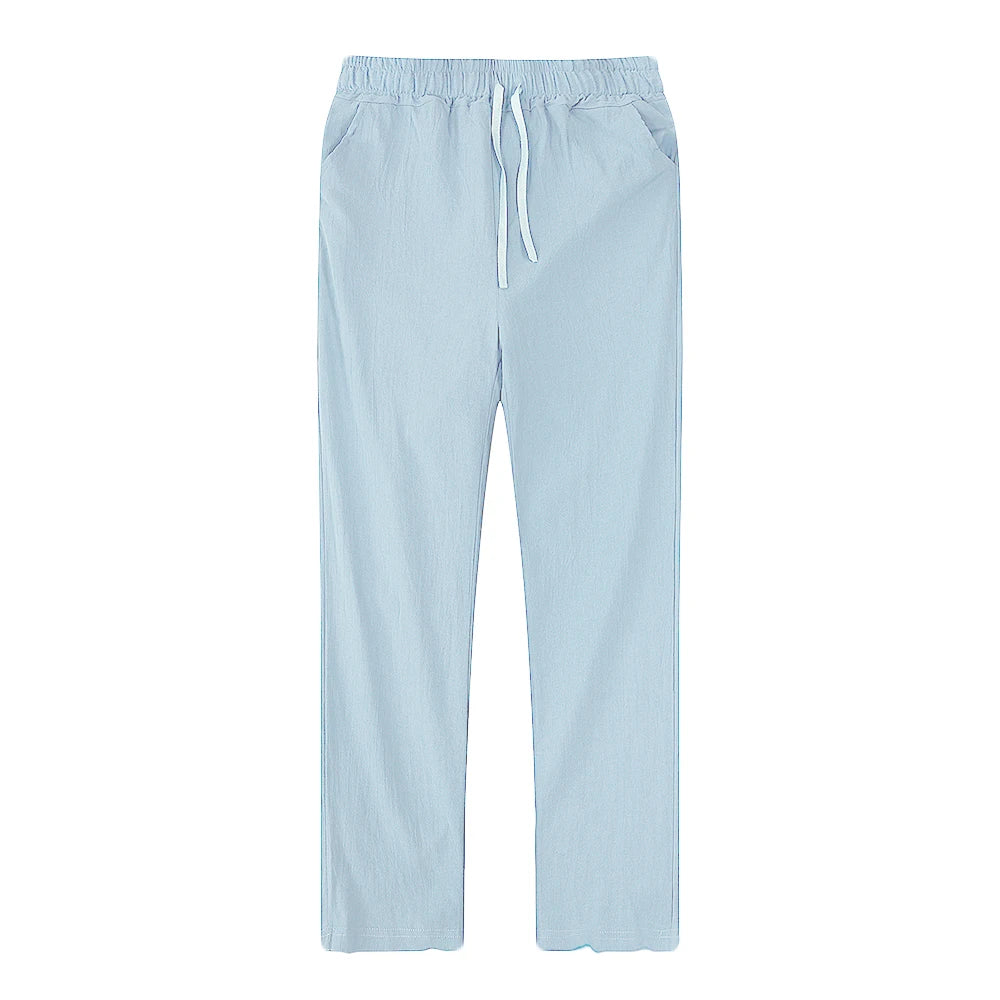 Cotton-Linen Men's Pants