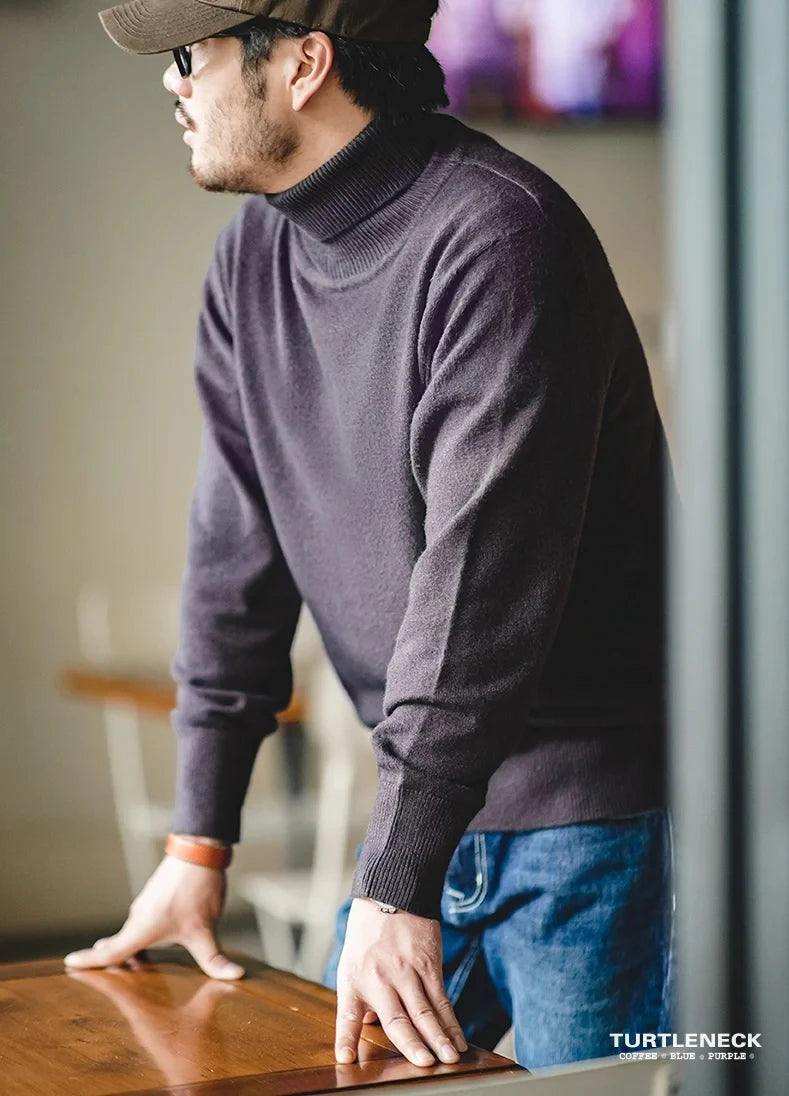 Sweater Men’s Turtleneck Basic