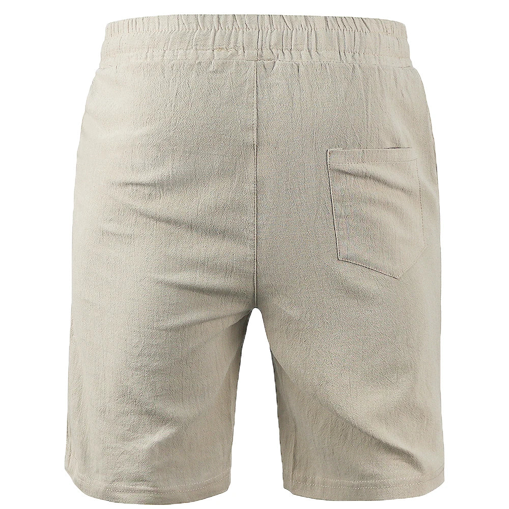 Men's Cotton Linen Shorts
