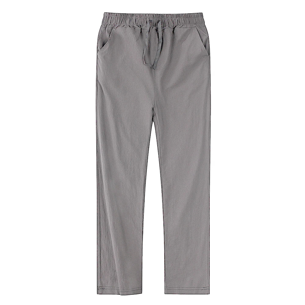 Cotton-Linen Men's Pants